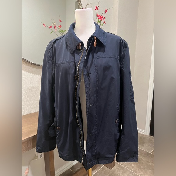 Massimo Dutti Other - Massimo Dutti Dark Blue Lightweight mens Jacket Large